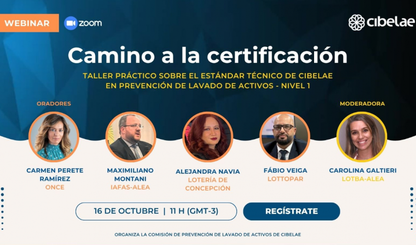 Lotep participa de workshop internacional sobre certificação antilavagem de dinheiro promovido pela CIBELAE